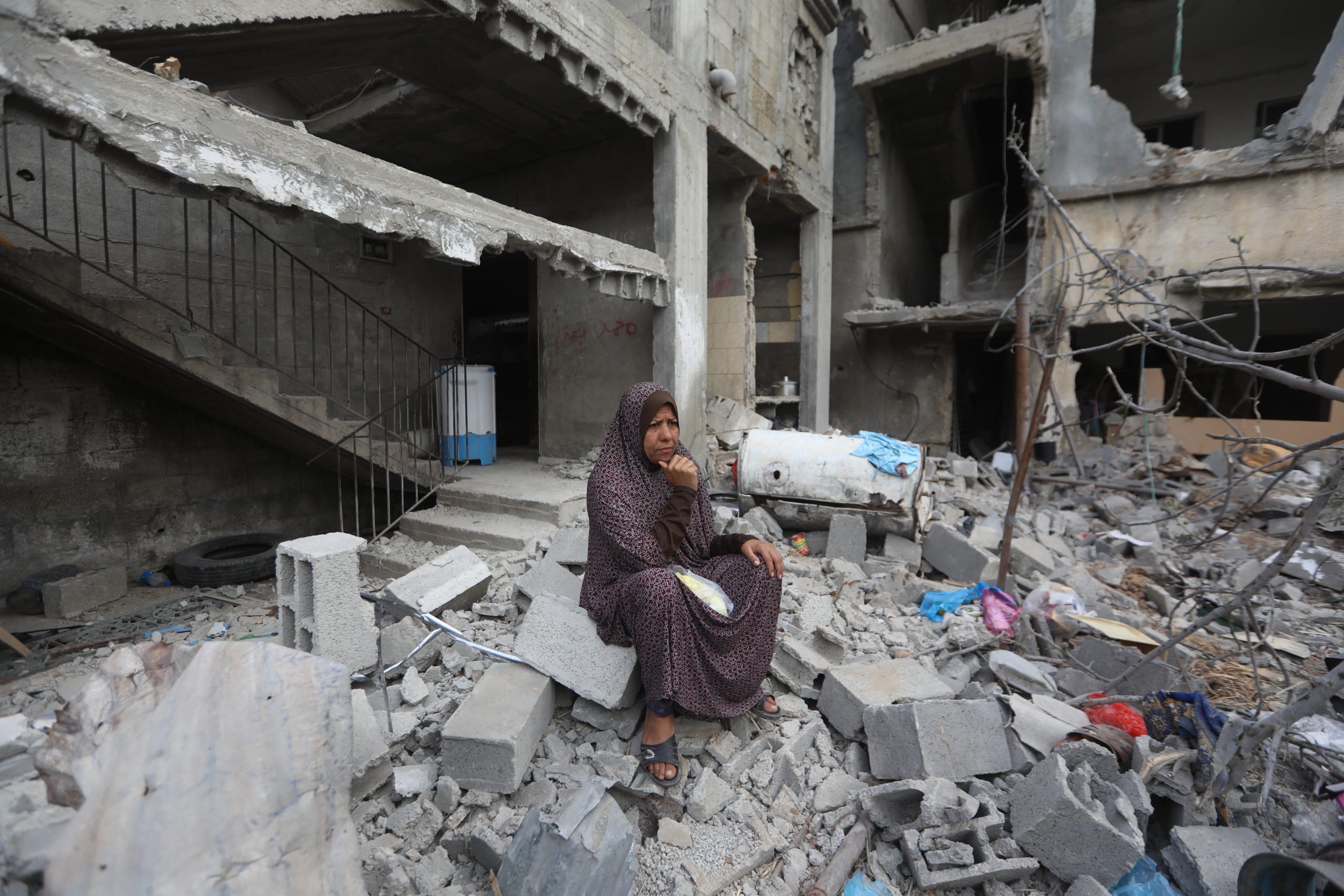 Streets of Gaza during Israel’s bombing, May 2021. © NPA Palestine/Mohammed Zaanoun (2021)